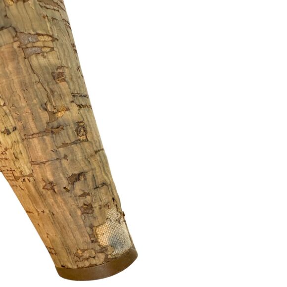 Prada Cork Platform Chunky Heel Brown Leather Studded Heels EU 36.5 US 6.5 -READ - Picture 4 of 13